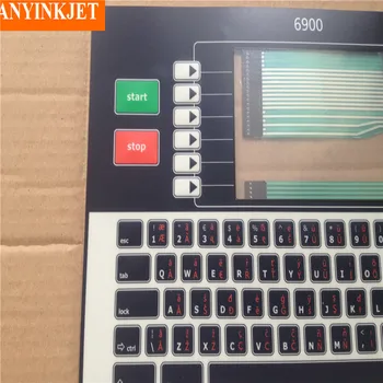 Už Linx 6900 spausdintuvas, klaviatūra, ekranas 6900 klaviatūra dispaly 6900 membranos klaviatūra