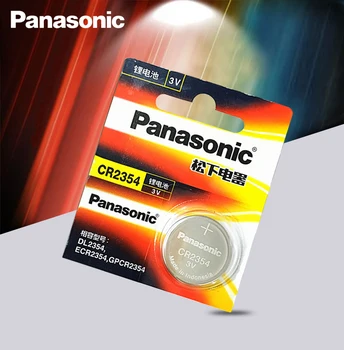 5pc/daug Originalių Panasonic, Baterija Automobilio nuotolinio klavišą 3V Ličio baterija CR2354 mygtuką baterijos priemonės ir baterijos matuoklis