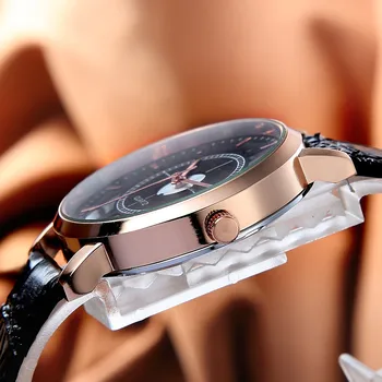 2019 Naujas Atvyksta Moterų Žiūrėti Kūrybinis Dizainas Kompasas Formos Dial Watch Moterų Moterų Laikrodis Relogio Feminino Zegarek Damski