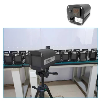 Šilumos IP kamera veido atpažinimo šilumos temperatūra pripažinimo cameracamera ir nešiojamų kalibravimo priemonę juodas kūnas