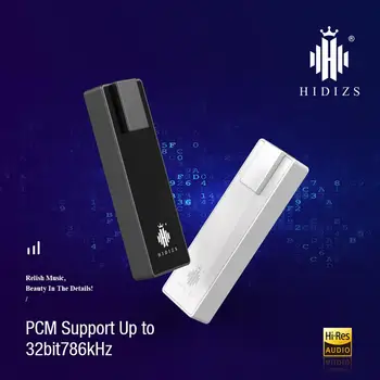 Hidizs S9 Samdo Ausinių Stiprintuvo HiFi Dekodavimas USB C TIPO DAC iki 3,5&2.5 MM adapteris VPK Amp Telefonai/VNT Nešiojamieji Audio out