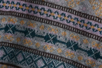 Moterų Megztinis Brokatas Elastiniai Megztiniai Megztinis Kailis Negabaritinių Naujo Dizaino Atsitiktinis V-Kaklo, Ilgomis Rankovėmis Nėrimo Su Priekyje Mygtuką