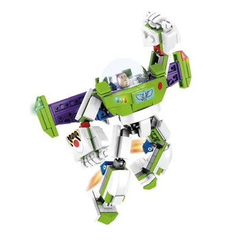 8 1 Žaislų Istorija 4 Sumedėjusių Buzz Lightyear Jessie forky Kūrimo bloką plytų pav kolekcionuojamos Lėlės, žaislai vaikams