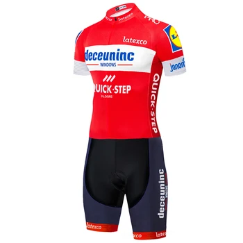 2021 Komanda quick step dviračių skinsuit vasaros lauko skinsuits dviračių džersis triatlonas uniforme ciclismo 20D dviračių bodysuit