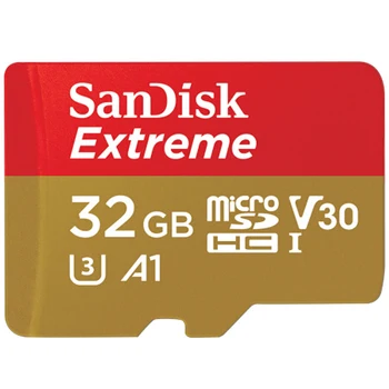 SanDisk Extreme atminties kortelės 400G 256G 128G 32G 64G A2/A1 Iki 100 MB/s read greitis micro sd kortelė filmavimo greitis C10, V30, U3 2019 Ne