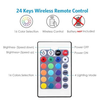 Vandeniui LED Šviesos Juostelės Rinkinys SMD 5050 5M 10M Juosta RGB Juostelėms WiFi Bevielio Išmaniųjų Telefonų Kontrolės Juostelės Žibintai, Dirbti su Alexa