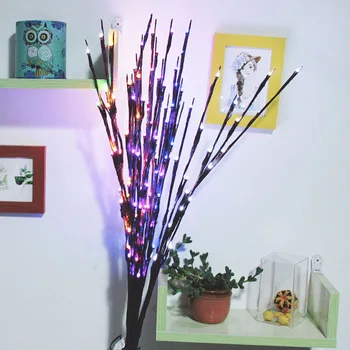 Modeliavimo Medžio Šaką 20 LED Šviesos Eilutę Kalėdų Papuošalų, Namų Dekoracijas Naujųjų Metų Dekoras