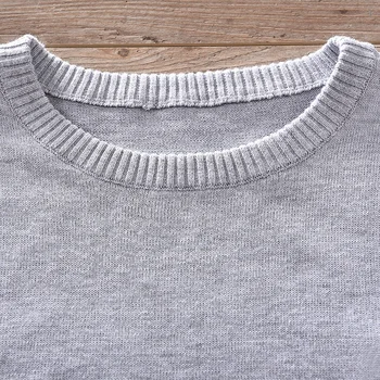 Pavasarį ir rudenį medvilnės prekės megztinis vyrams ilgomis rankovėmis v-kaklo, megztiniai vyrams mados atsitiktinis patogiai sweater mens trui