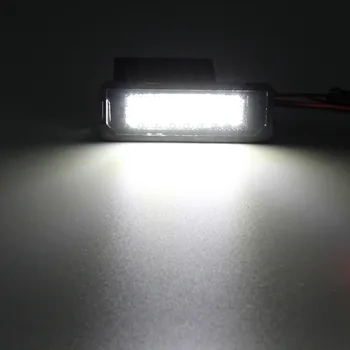 2vnt Canbus LED Skaičius Licenciją Plokštelės Šviesos Rinkinys, Skirtas 