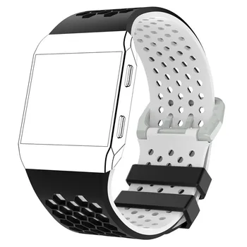 100vnt Aukštos Kokybės Minkšto Silikono Pakeitimo Juostų Fitbit Joninių Žiūrėti Fitneso Apyrankė Pažangus fitneso apyrankę smartband