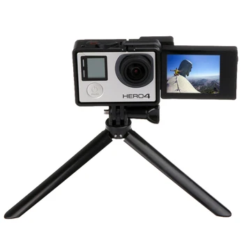 Priedai GoPro BacPac Ekrano jungties Adapteris, Skirtas GoPro Hero 4 Hero 3+ 3 vaizdo Kameros Lcd ekrane Selfie Converter Box
