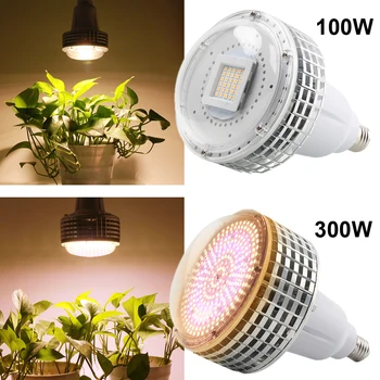 100W 150W 300W Full spectrum cfl, LED Grow Light Patalpų Augalų Lempos Žydėjimo Hydroponics Sistema IR UV Sodas, Gėlės, Augalai