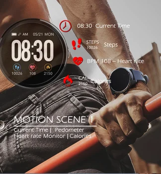 CZJW E101 EKG PPG Smart watch Šiaurės Krašto medicinos pranešimas nuotolinės kameros, širdies ritmas, kraujo spaudimas sporto smartwatch vyras vandeniui