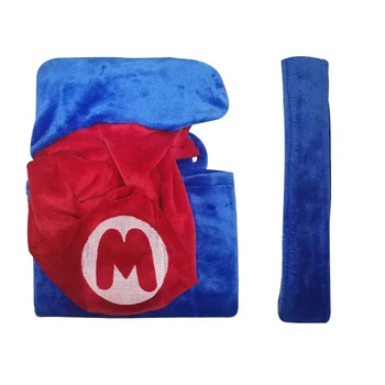 Super Mario Unisex Vaikams Suaugusiųjų Cosplay Kostiumų Sleepwear Pižama Naktiniai Chalatas Chalatas Žaliojo Apsiaustu