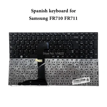 Nešiojamas ispanijos klaviatūra, skirta 