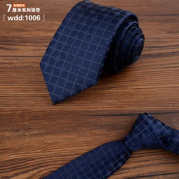 2017 naujas aukštos kokybės gėjus kaklaraištis vyrų verslo suknelės profesinės 7cm jaunikis vestuvės siaura juoda studentų korėjos