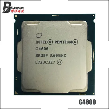Intel Pentium G4600 3.6 GHz Dual-Core Quad-Sriegis CPU Procesorius 3M 51W LGA 1151