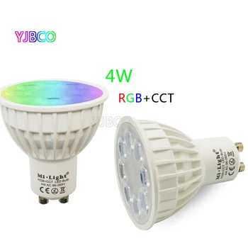 Miboxer LED Lemputė GU104W Pritemdomi LED Lempos, Šviesa, RGB+Šiltai Balta+Balta (RGB+BMT) Prožektorius Patalpų Kambarį, AC86-265V