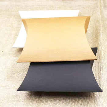 50 vnt naują stilių papuošalai didelės pagalvės box dovanų dėžutė juoda/ruda/balta spalva dovana ekranas box dovanų/saldainių džiaugtis/produktai