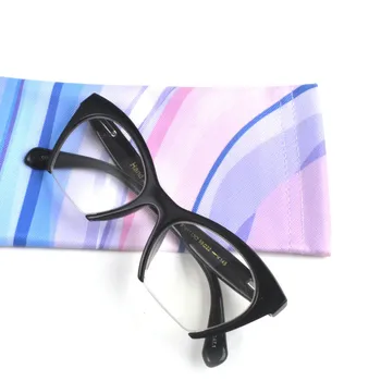 2018 Dizaineris unikali Prabangių akinių Rėmeliai Moterų Skaidrus Katė Akinius Trumparegystė Vėpla Optiniai Akinių Rėmeliai FML
