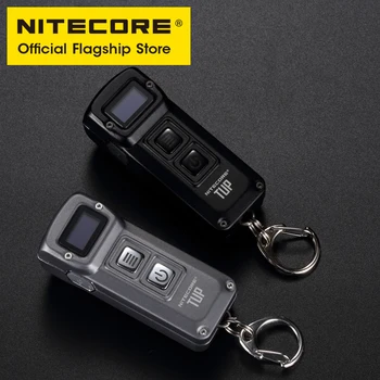 Nitecore tup Smulkių metalinių Įkrovimo nešiojamų lempos Protingas USB Mini Akinimo Žibintuvėlis