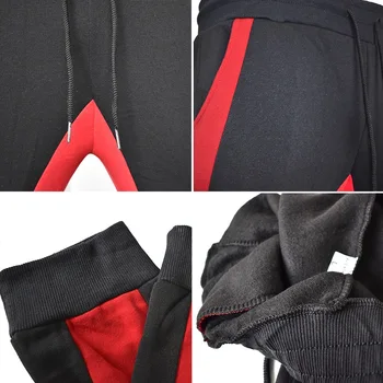 Vyriškos Kelnės Jogger Sweatpants 2020 Streetwear Mados Spausdinti Susiuvimo Sweatpants vyriški Laisvalaikio Veikia Kelnės