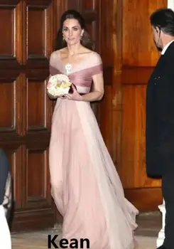 Princesė Kate Vakarinę Suknelę Šifono Klostyti Dubajus Arabų Saudo Arabijos Promenadzie Suknelė Užsakymą Plius