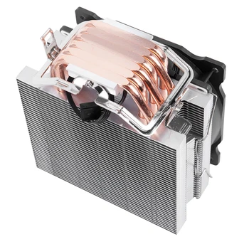 SNIEGO 4 PIN CPU aušintuvo 6 heatpipe Vieną/du kartus aušinimo ventiliatorius 12 cm ventiliatorius LGA775 1151 115x 1366 parama Intel AMD