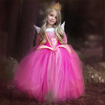 Išgalvotas Mergaičių Dress Helovinas Cosplay Princesė Suknelės Karnavalas Vaidmuo Žaisti Mergina Ilgomis Rankovėmis Promenadzie Suknelė Kostiumas