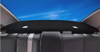Už Citroen c-Elysee-2018 M. Galinio lango pagalvėlė saulės šviesos-įrodymas, trinkelėmis ir dulkių apsauga apdaila, automobilių reikmenys