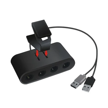 4 uostų Grotuvo GameCube Valdytojas Adapteris Wii-U jungiklis NS ar PC Dirbti Kartu Konverteris Adapteris
