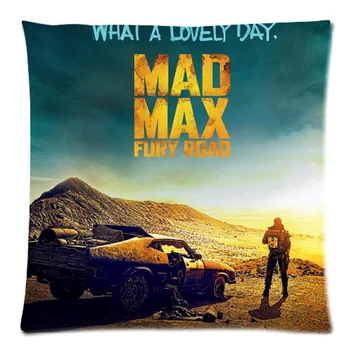 Mad Max Fury Road Pagalvėlė Padengti Persikas Oda Mesti Pagalvę Padengti Pagalvėlė Atveju Sofa-Lova Dekoratyvinės Pagalvės 45x45cm Dvi Pusės